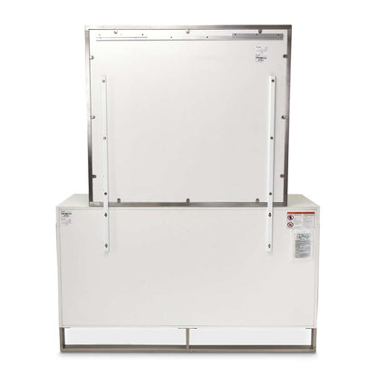 AICO by Michael Amini - Marquee Dresser with Mirror - Cloud White - KI-MRQE050-260-108 veiw 9