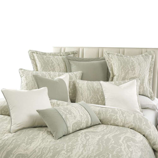 AICO by Michael Amini - Marvel 9-Piece Queen Duvet Set - Mist - BCS-QD09-MARVEL-MST veiw 2