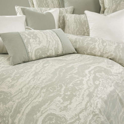 AICO by Michael Amini - Marvel 9-Piece Queen Duvet Set - Mist - BCS-QD09-MARVEL-MST veiw 5