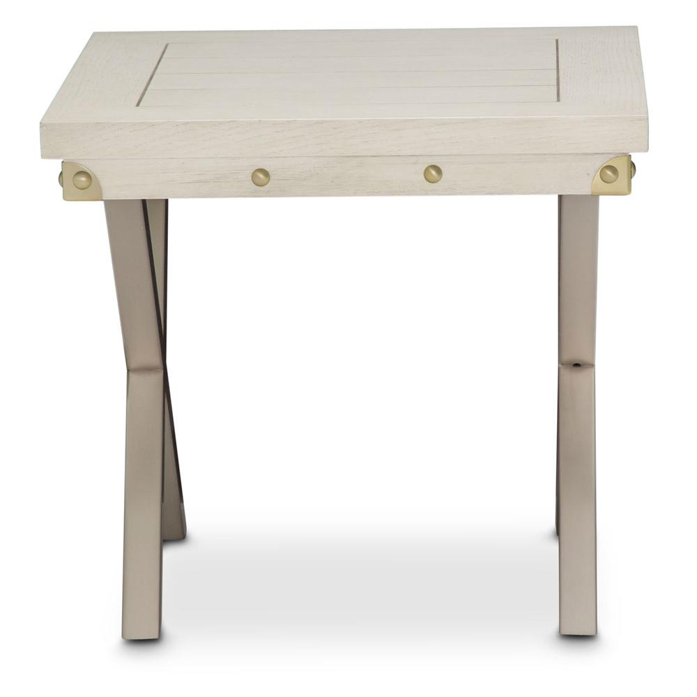AICO by Michael Amini - Menlo Station End Table in Eucalyptus - KI-MENP202-123 veiw 2