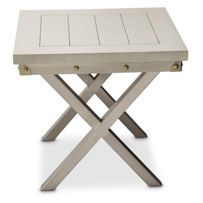 AICO by Michael Amini - Menlo Station End Table in Eucalyptus - KI-MENP202-123 veiw 3