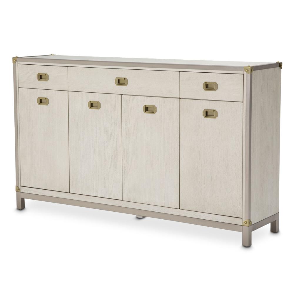AICO by Michael Amini - Menlo Station Sideboard and Mirror in Eucalyptus - KI-MENP007-67-123 veiw 2