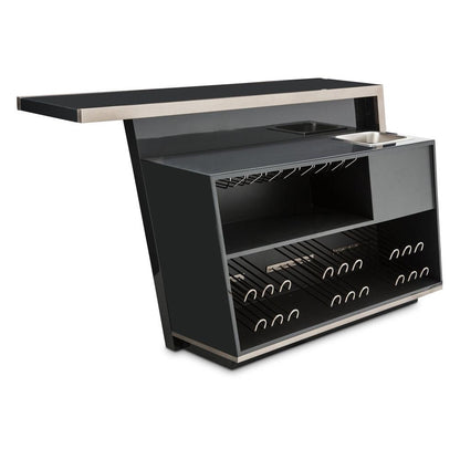 AICO by Michael Amini - Metro Lights Bar in Midnight veiw 2