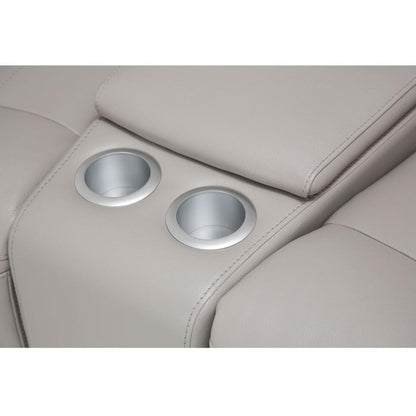 AICO by Michael Amini - Mia Bella Bentley Loveseat Set w/Motion in Espresso Finish - MBL-BNTLY-LSC3LGR-43 veiw 3