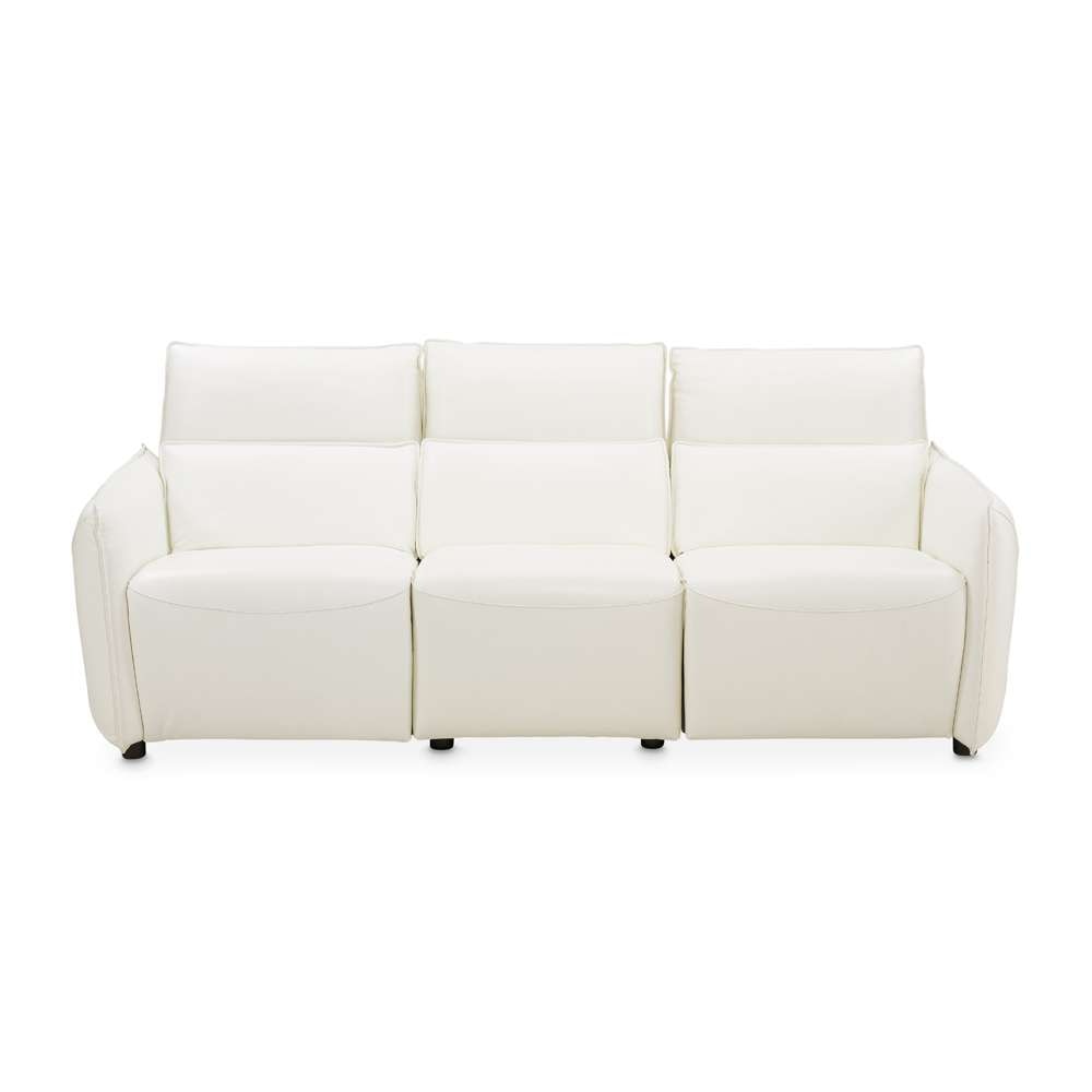 AICO by Michael Amini - Mia Bella Verona 3-Piece Sectional Sofa - Snow - MBL-VRNA-SSC3WHT-00 veiw 2