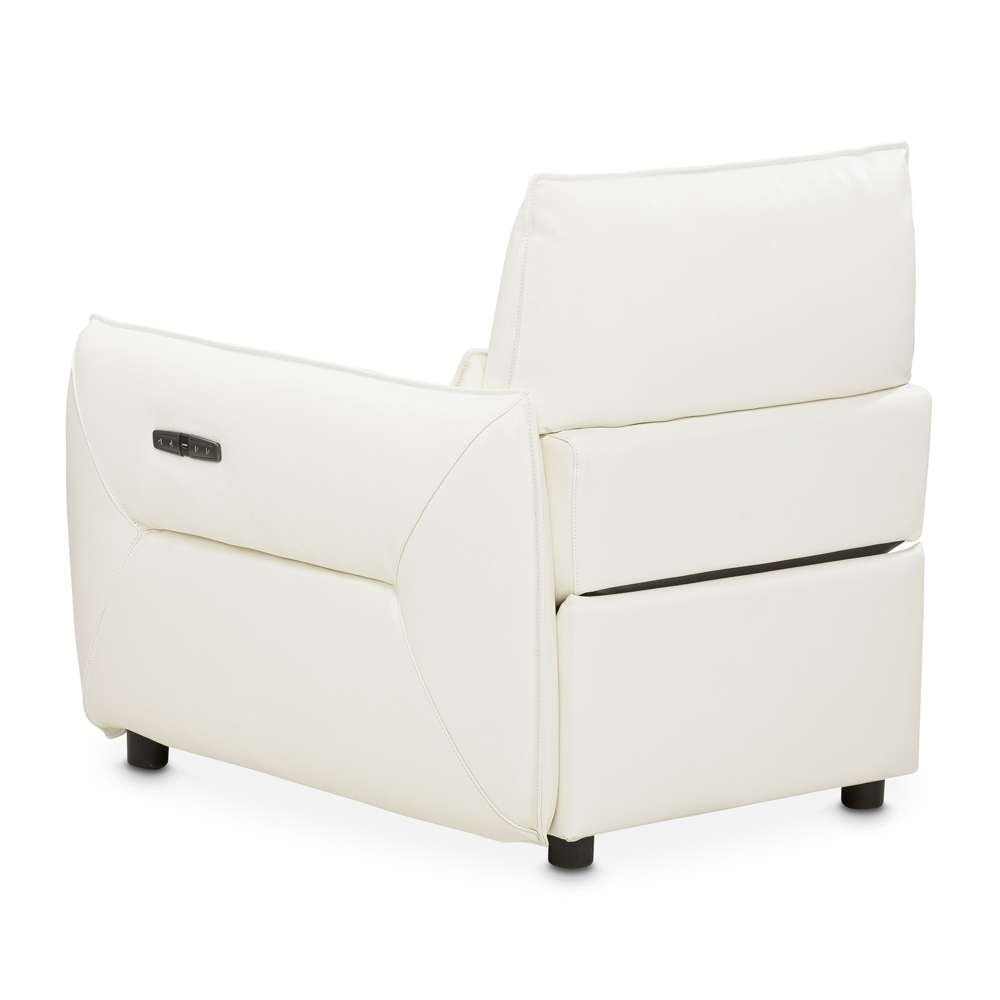 AICO by Michael Amini - Mia Bella Verona 3-Piece Sectional Sofa - Snow - MBL-VRNA-SSC3WHT-00 veiw 4