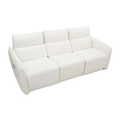 AICO by Michael Amini - Mia Bella Verona 3-Piece Sectional Sofa - Snow - MBL-VRNA-SSC3WHT-00 veiw 8