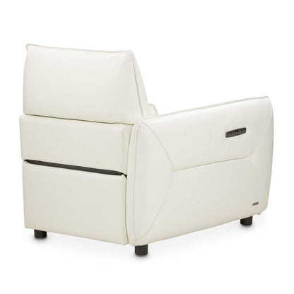 AICO by Michael Amini - Mia Bella Verona 5-Piece Sectional Sofa - Snow - MBLP-VRNA-WHT-5PCSET veiw 4