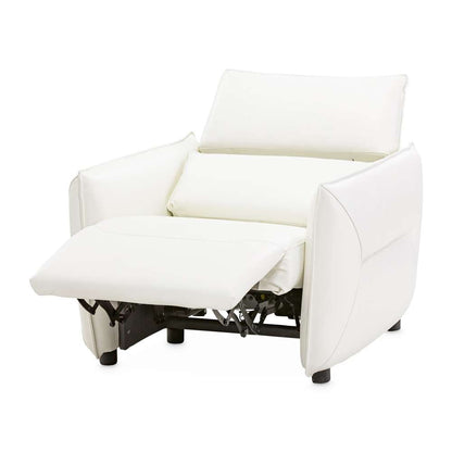 AICO by Michael Amini - Mia Bella Verona Matching Chair - Snow - MBLP-VRNA35-WHT-00 veiw 3