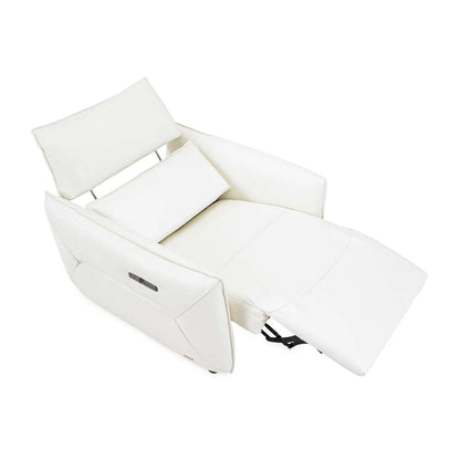 AICO by Michael Amini - Mia Bella Verona Matching Chair - Snow - MBLP-VRNA35-WHT-00 veiw 4