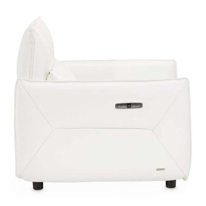 AICO by Michael Amini - Mia Bella Verona Matching Chair - Snow - MBLP-VRNA35-WHT-00 veiw 8