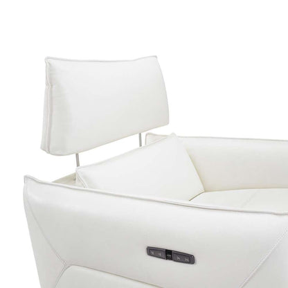 AICO by Michael Amini - Mia Bella Verona Matching Chair - Snow - MBLP-VRNA35-WHT-00 veiw 12