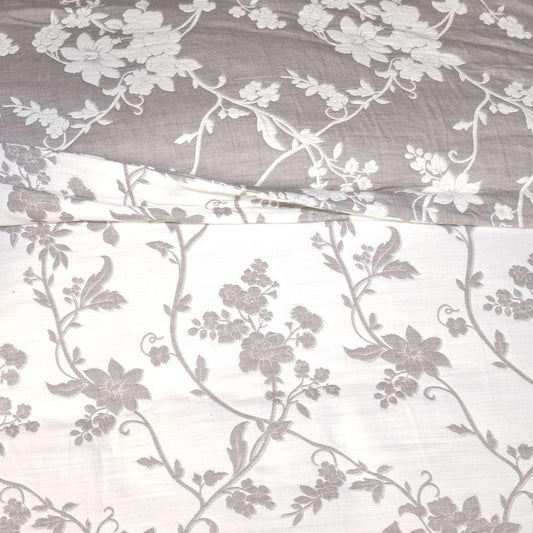 AICO by Michael Amini - Mika 6-Piece King Duvet Set - Dove - BCS-KD06-MIKA-DOV veiw 2