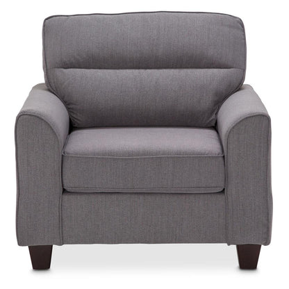 AICO by Michael Amini - Millenial Chair GPH in Light Espresso Finish - KIA-MLEN835-GPH-229_CLOSEOUT veiw 2