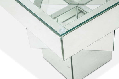 AICO by Michael Amini - Montreal - End Table with Glass Top - FS-MNTRL-1696 veiw 2