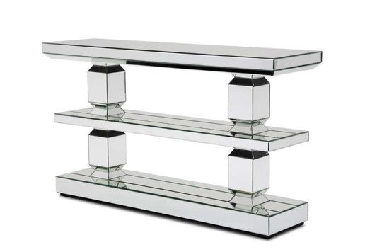 AICO by Michael Amini - Montreal - Mirrored Console Table - FS-MNTRL226 veiw 1