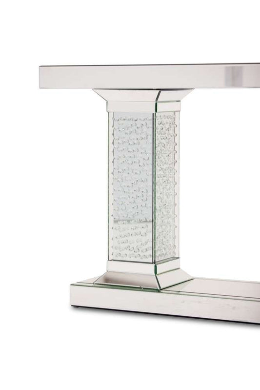 AICO by Michael Amini - Montreal - Mirrored Console Table with Crystal Accents - FS-MNTRL225 veiw 1