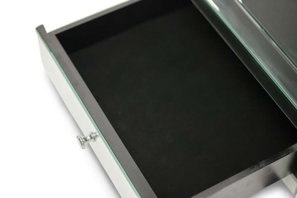 AICO by Michael Amini - Montreal - Mirrored Square Accent Table with Drawer - FS-MNTRL222H veiw 4