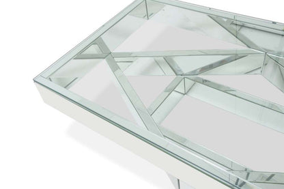 AICO by Michael Amini - Montreal - Rectangular Cocktail Table with Glass Top - FS-MNTRL-1389 veiw 2