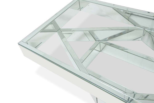 AICO by Michael Amini - Montreal - Rectangular Cocktail Table with Glass Top - FS-MNTRL-1389 veiw 2