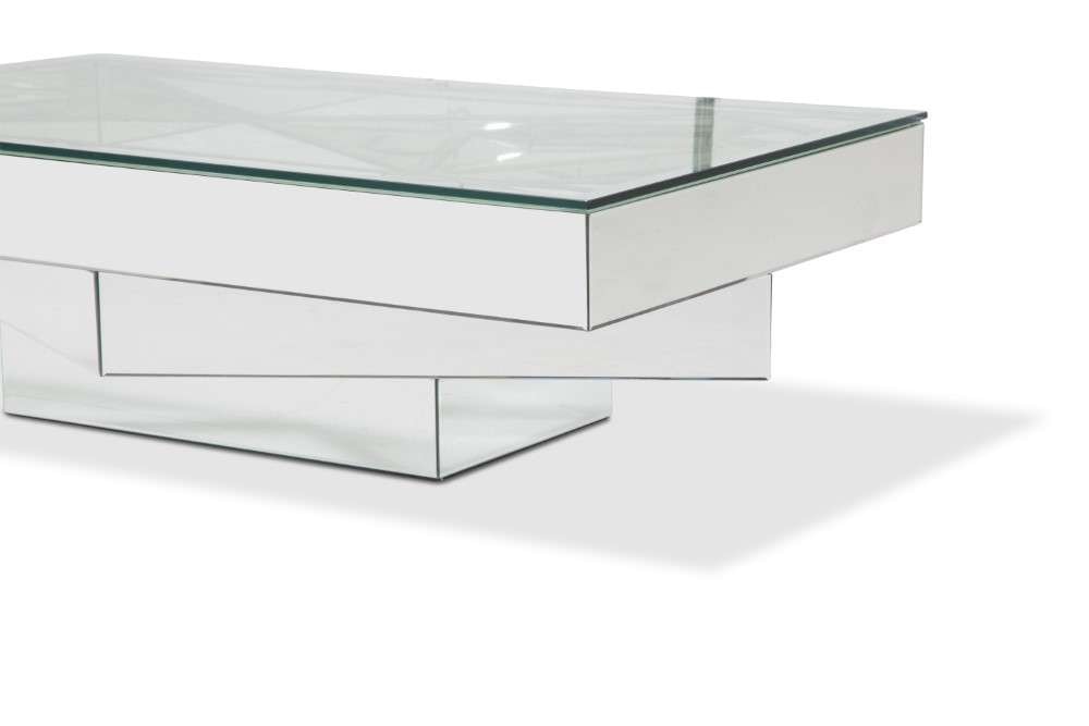 AICO by Michael Amini - Montreal - Rectangular Cocktail Table with Glass Top - FS-MNTRL-1389 veiw 3