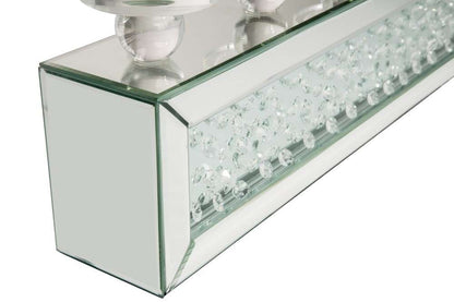 AICO by Michael Amini - Montreal - Rectangular Mirror Framed Candle Holder with Crystal Accents - FS-MNTRL161 veiw 2