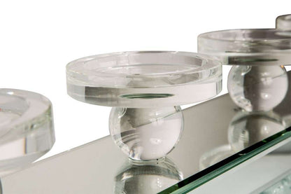 AICO by Michael Amini - Montreal - Rectangular Mirror Framed Candle Holder with Crystal Accents - FS-MNTRL161 veiw 3