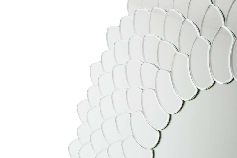AICO by Michael Amini - Montreal - Round Wall Mirror - FS-MNTRL-8525 veiw 2