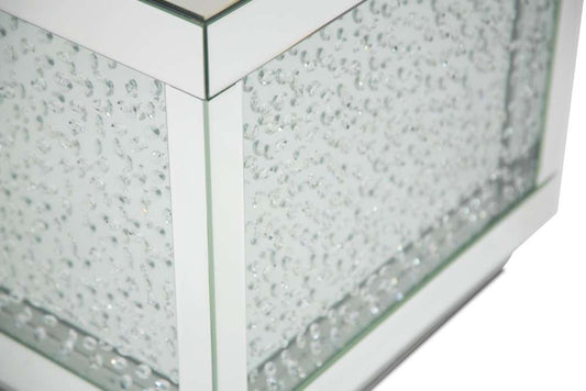 AICO by Michael Amini - Montreal - Silver Mirrored End Table with Crystals - FS-MNTRL202H veiw 2