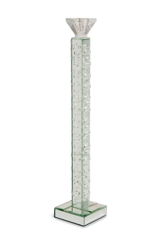AICO by Michael Amini - Montreal - Slender Mirrored Crystal Candle Holder, Large Pack of 6 - FS-MNTRL159L-PK6 veiw 1