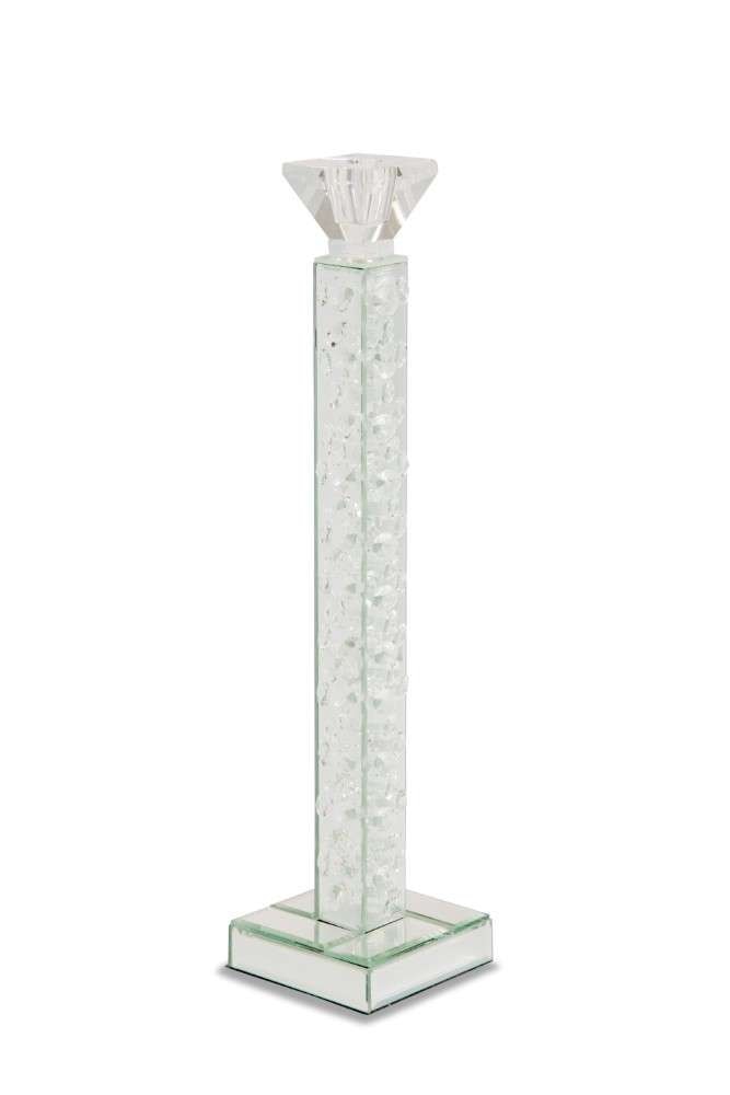 AICO by Michael Amini - Montreal - Slender Mirrored Crystal Candle Holder Medium, Pack of 6 - FS-MNTRL159M-PK6 veiw 1