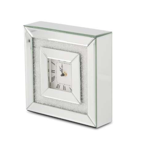 AICO by Michael Amini - Montreal - Square Table Clock - FS-MNTRL-5044 veiw 1