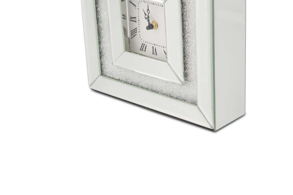 AICO by Michael Amini - Montreal - Square Table Clock - FS-MNTRL-5044 veiw 2