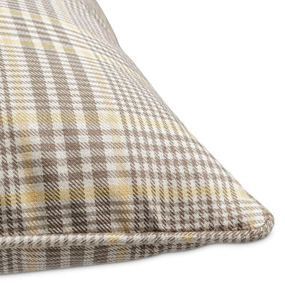 AICO by Michael Amini - Newport Ardmore 22in Square Throw Pillow - Pewter - BCS-DP22-ARDMR-PWT veiw 2