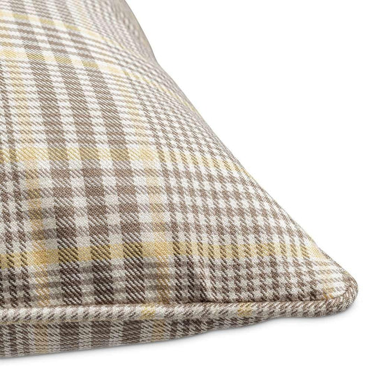 AICO by Michael Amini - Newport Ardmore 22in Square Throw Pillow - Pewter - BCS-DP22-ARDMR-PWT veiw 2