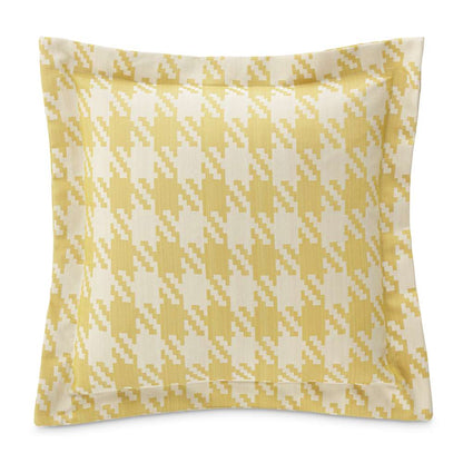 AICO by Michael Amini - Newport Yates 24in Square Throw Pillow - Lemon - BCS-DP24-YATES-LMN veiw 1