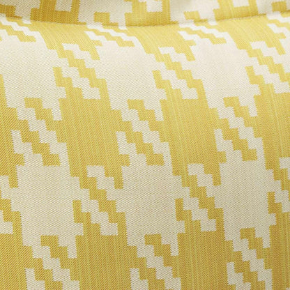 AICO by Michael Amini - Newport Yates 24in Square Throw Pillow - Lemon - BCS-DP24-YATES-LMN veiw 3