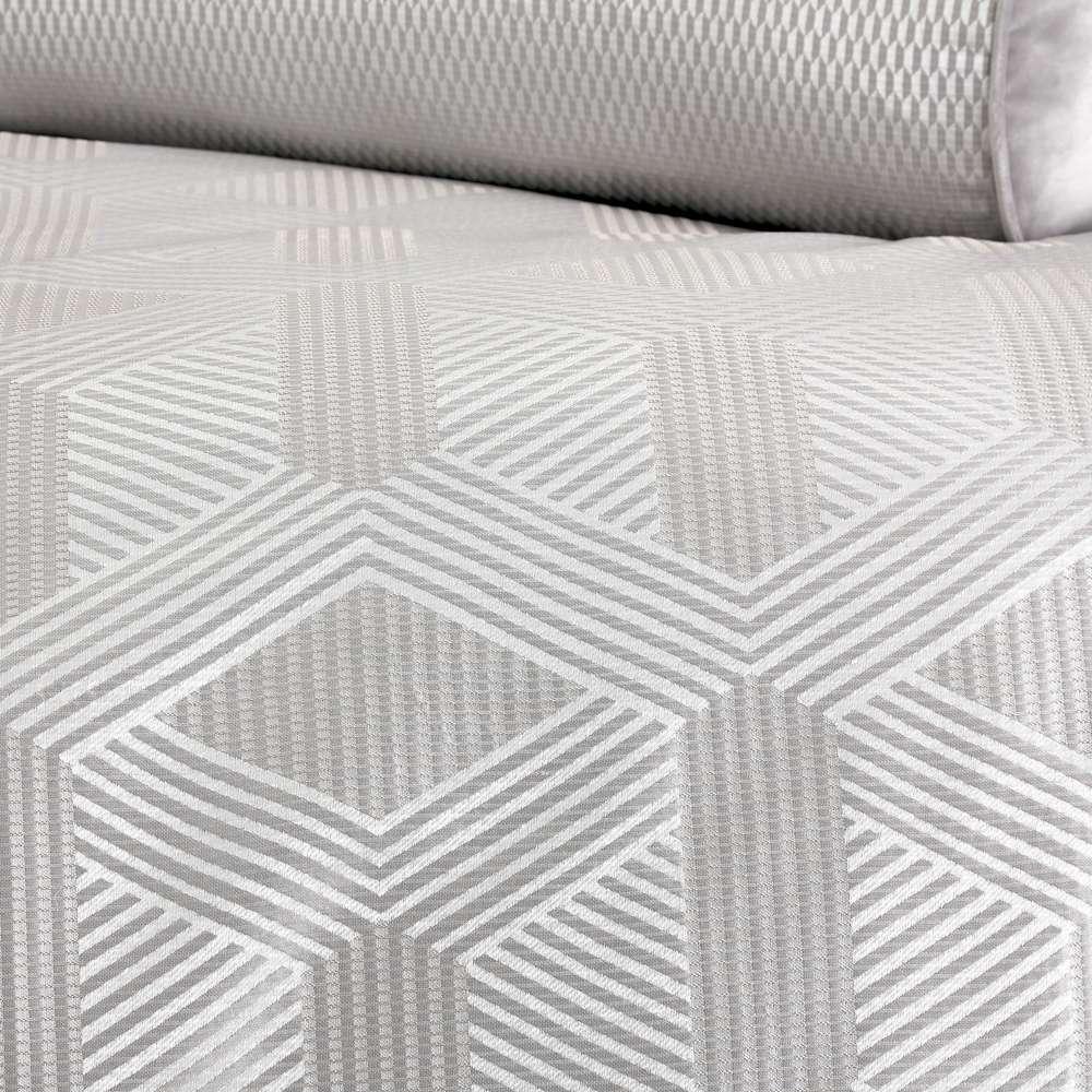 AICO by Michael Amini - Nouveau 10-Piece King Duvet Set - Dove - BCS-KD10-NUVEAU-DOV veiw 2