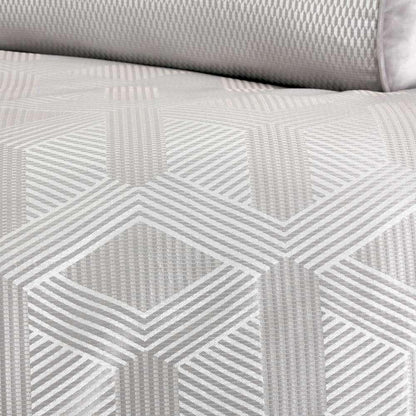AICO by Michael Amini - Nouveau 10-Piece King Duvet Set - Dove - BCS-KD10-NUVEAU-DOV veiw 2