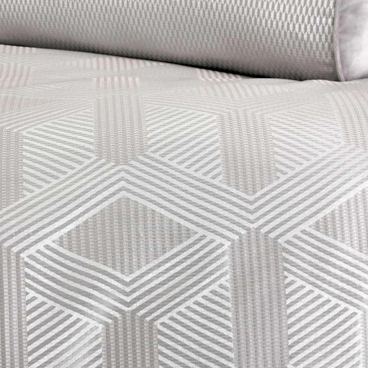 AICO by Michael Amini - Nouveau 10-Piece King Duvet Set - Dove - BCS-KD10-NUVEAU-DOV veiw 2