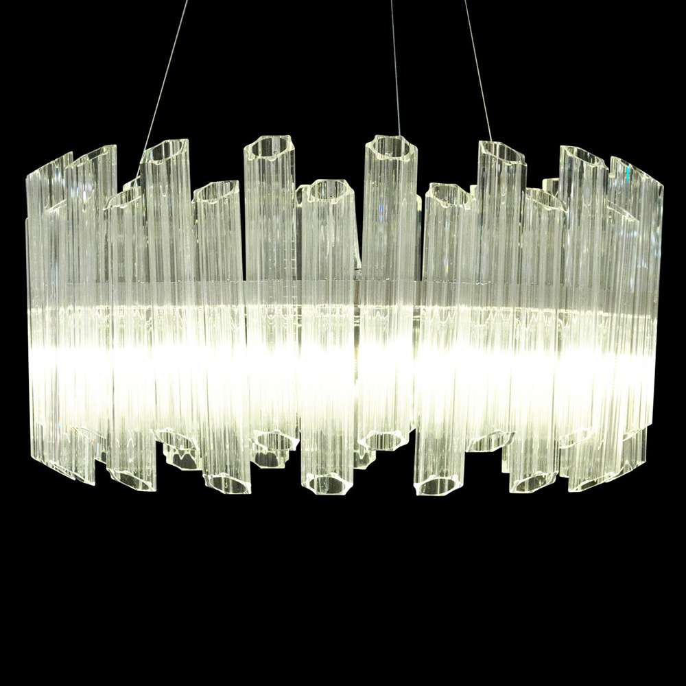 AICO by Michael Amini - Octavious 8 Light Chandelier - LT-CH962-8CLR veiw 1