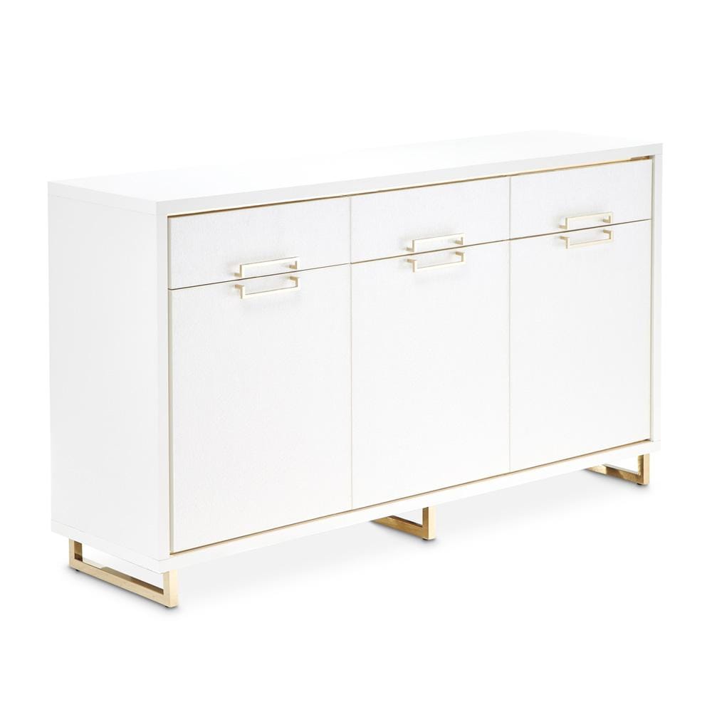 AICO by Michael Amini - Palm Gate Sideboard - Cloud White - N9086007-108 veiw 1