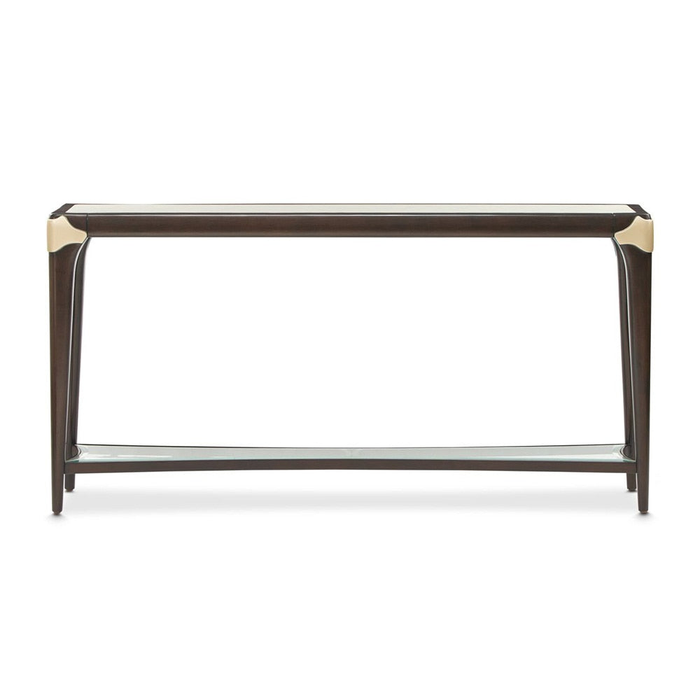 AICO by Michael Amini - Paris Chic Console Table - Espresso - NF9003223-409 veiw 1
