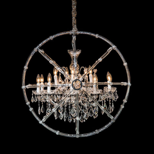AICO by Michael Amini - Pena 15 Light Chandelier - LT-CH921-15CLR veiw 1