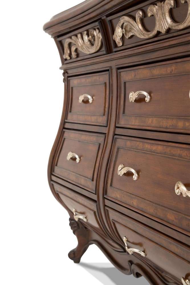 AICO by Michael Amini - Platine de Royale - Dresser & Mirror - Light Espresso - 09050-60-229 veiw 6