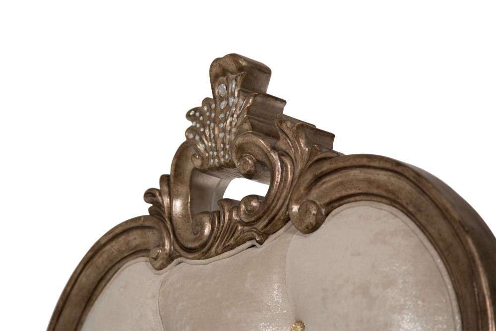 AICO by Michael Amini - Platine de Royale - Queen Panel Bed - Antique Platinum - N09000QNPL3-101 veiw 3