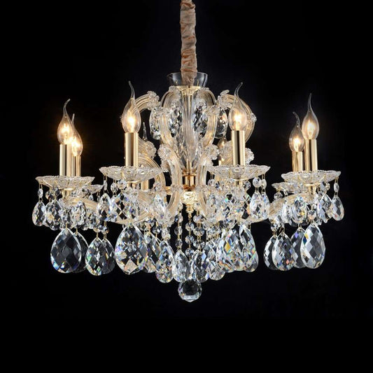 AICO by Michael Amini - Portola II - 8 Light Chandelier - LT-CH993-8CLR veiw 1