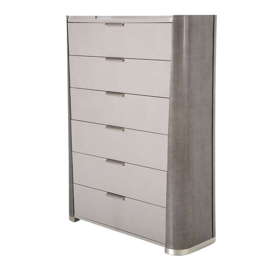 AICO by Michael Amini - Roxbury Park 6-Drawer Chest - Slate - N9006070SA-220 veiw 1