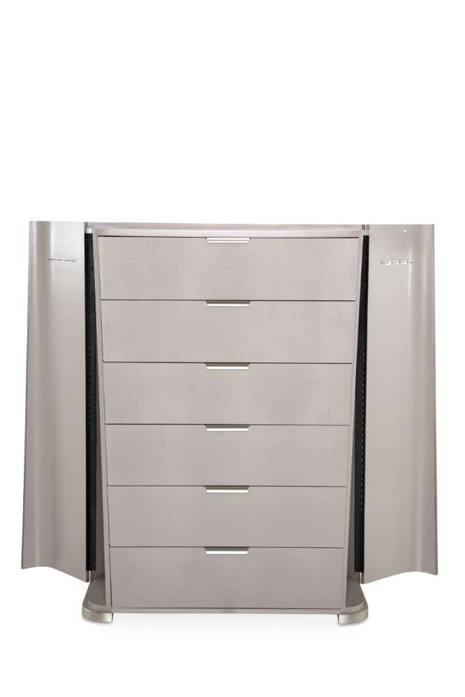 AICO by Michael Amini - Roxbury Park 6-Drawer Chest - Slate - N9006070SA-220 veiw 6