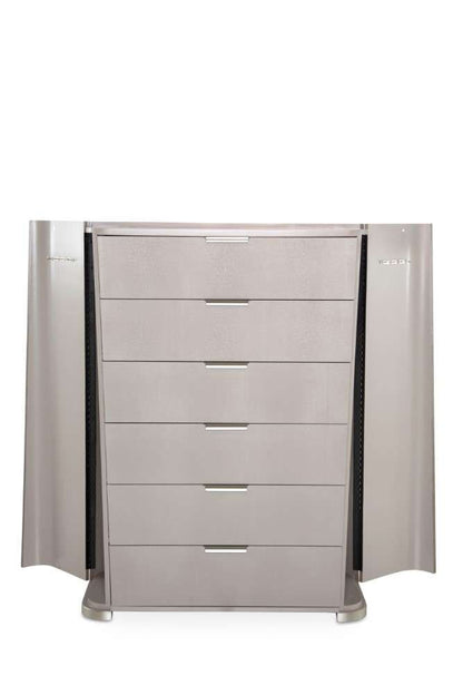 AICO by Michael Amini - Roxbury Park 6-Drawer Chest - Slate - N9006070SA-220 veiw 6